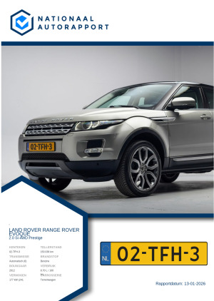 Afbeelding van het Nationaal Autorapport