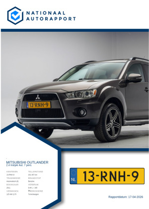 Afbeelding van het Nationaal Autorapport