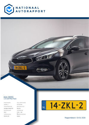 Afbeelding van het Nationaal Autorapport