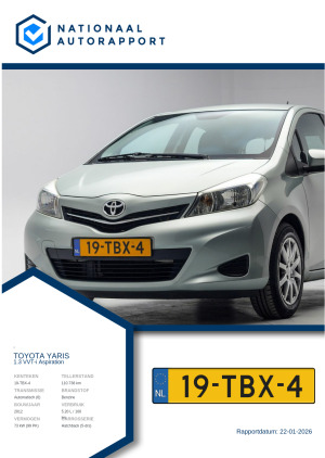 Afbeelding van het Nationaal Autorapport