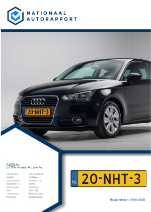 Afbeelding van het Nationaal Autorapport