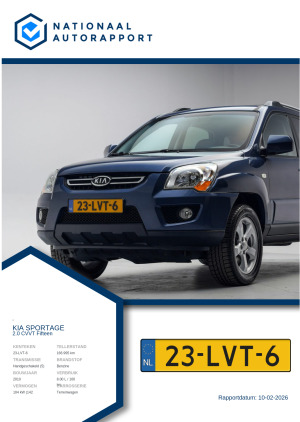 Afbeelding van het Nationaal Autorapport