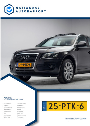 Afbeelding van het Nationaal Autorapport