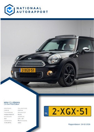 Afbeelding van het Nationaal Autorapport