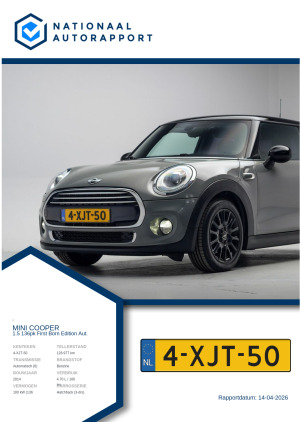 Afbeelding van het Nationaal Autorapport