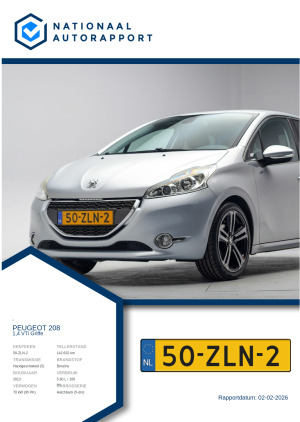 Afbeelding van het Nationaal Autorapport