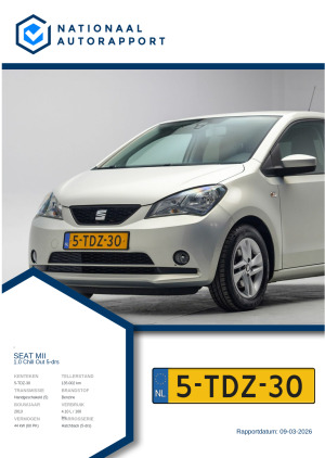 Afbeelding van het Nationaal Autorapport