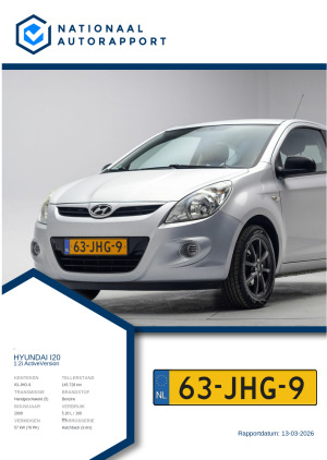 Afbeelding van het Nationaal Autorapport