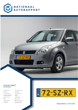 Afbeelding van het Nationaal Autorapport