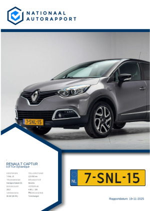 Afbeelding van het Nationaal Autorapport