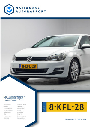 Afbeelding van het Nationaal Autorapport