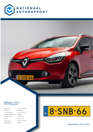 Afbeelding van het Nationaal Autorapport