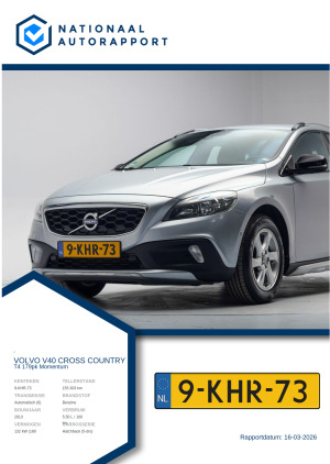 Afbeelding van het Nationaal Autorapport