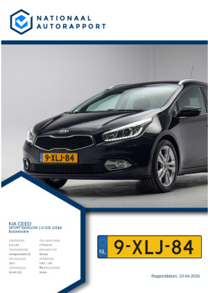 Afbeelding van het Nationaal Autorapport