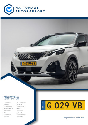 Afbeelding van het Nationaal Autorapport