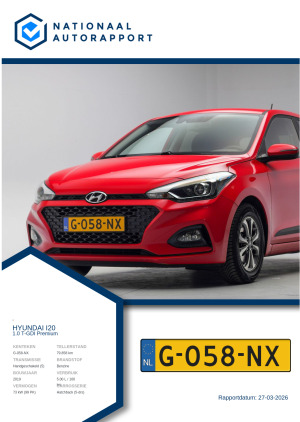 Afbeelding van het Nationaal Autorapport