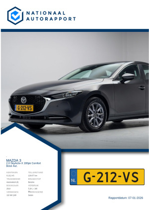 Afbeelding van het Nationaal Autorapport