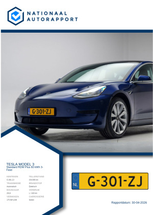 Afbeelding van het Nationaal Autorapport