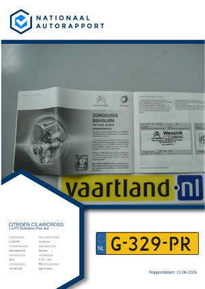 Afbeelding van het Nationaal Autorapport