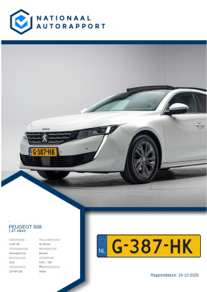 Afbeelding van het Nationaal Autorapport