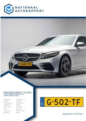 Afbeelding van het Nationaal Autorapport