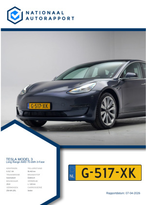 Afbeelding van het Nationaal Autorapport