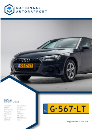 Afbeelding van het Nationaal Autorapport