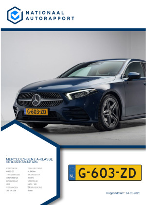 Afbeelding van het Nationaal Autorapport