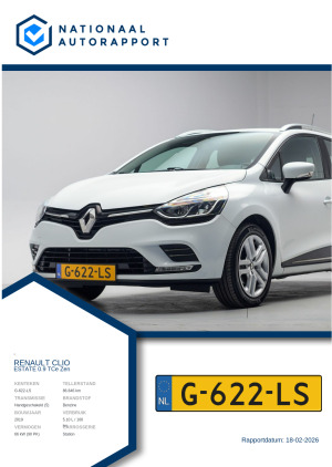 Afbeelding van het Nationaal Autorapport