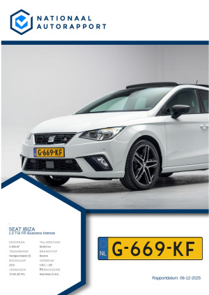 Afbeelding van het Nationaal Autorapport