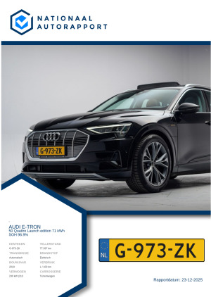 Afbeelding van het Nationaal Autorapport