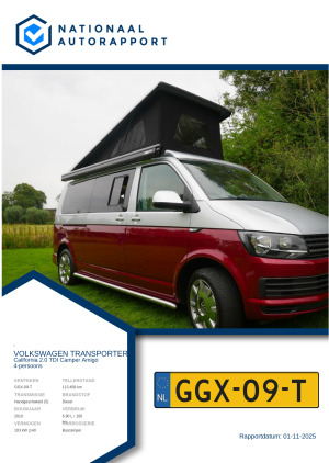 Afbeelding van het Nationaal Autorapport