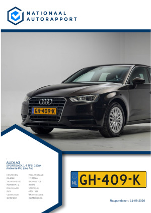 Afbeelding van het Nationaal Autorapport