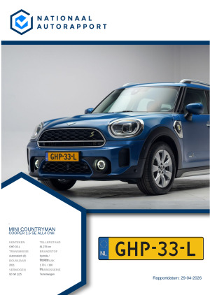 Afbeelding van het Nationaal Autorapport