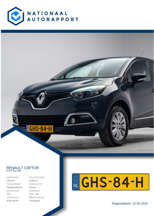 Afbeelding van het Nationaal Autorapport