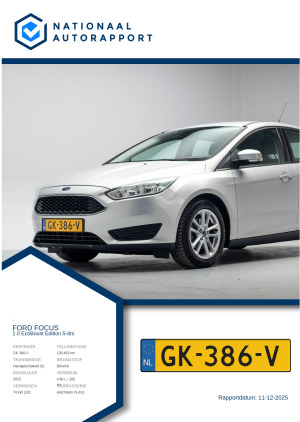 Afbeelding van het Nationaal Autorapport