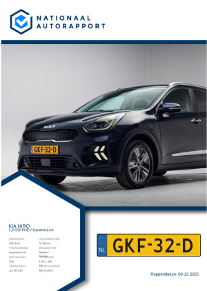 Afbeelding van het Nationaal Autorapport