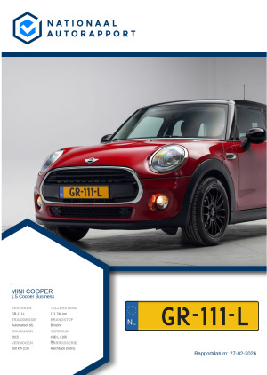 Afbeelding van het Nationaal Autorapport