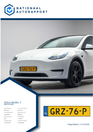 Afbeelding van het Nationaal Autorapport