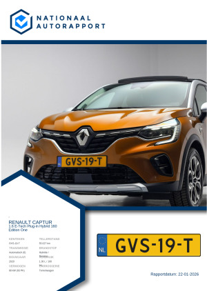 Afbeelding van het Nationaal Autorapport