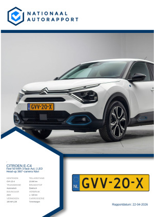 Afbeelding van het Nationaal Autorapport