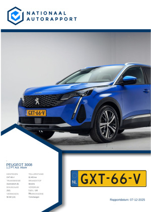 Afbeelding van het Nationaal Autorapport