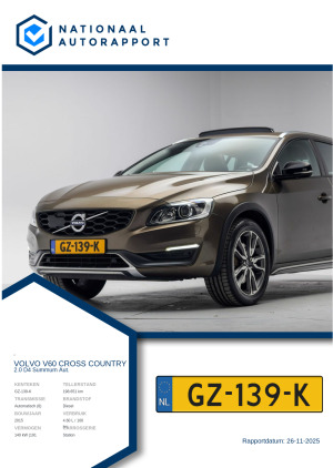 Afbeelding van het Nationaal Autorapport