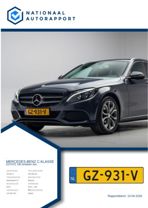 Afbeelding van het Nationaal Autorapport