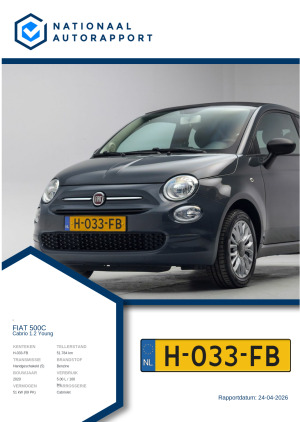 Afbeelding van het Nationaal Autorapport