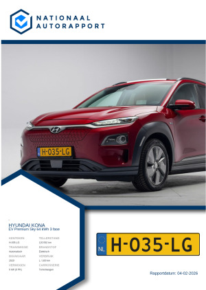 Afbeelding van het Nationaal Autorapport