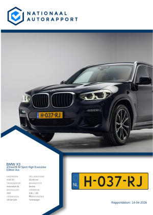 Afbeelding van het Nationaal Autorapport