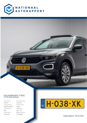 Afbeelding van het Nationaal Autorapport