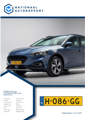 Afbeelding van het Nationaal Autorapport