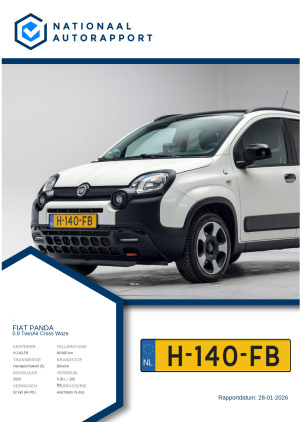 Afbeelding van het Nationaal Autorapport